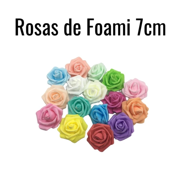 Rosas de foami 7cm's foto | HAY DE TODO |  BizneCubano