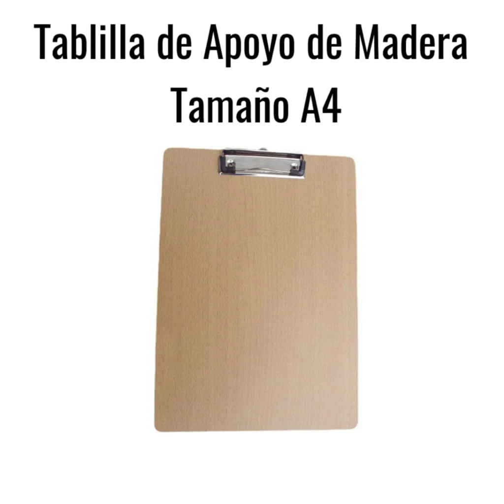 Tablilla de apoyo de madera tamaño A4's foto | HAY DE TODO |  BizneCubano