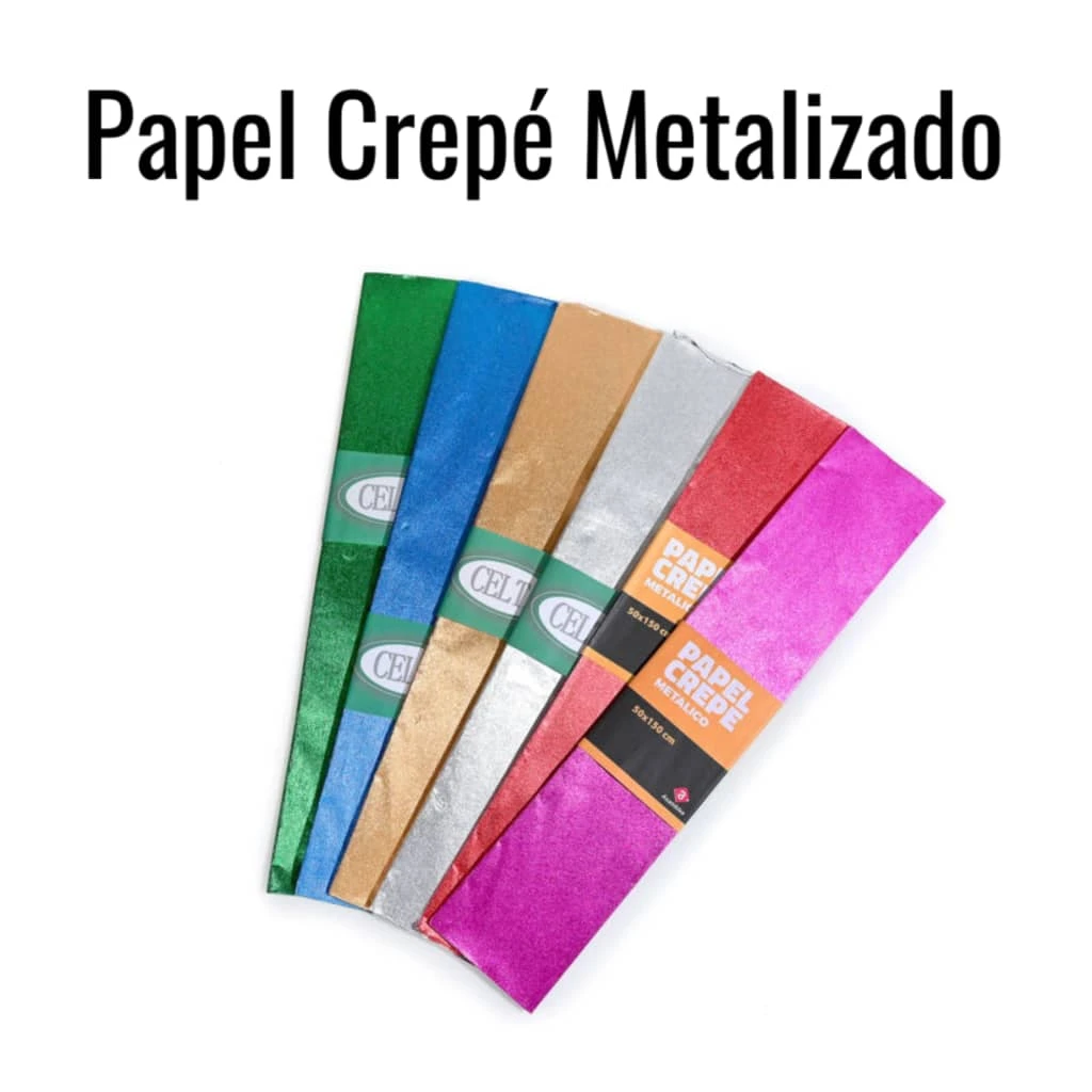 Papel Crepé Metalizado's foto | HAY DE TODO |  BizneCubano