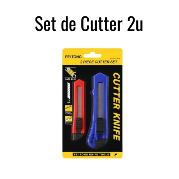 Set de Cutter 2u's foto | HAY DE TODO |  BizneCubano