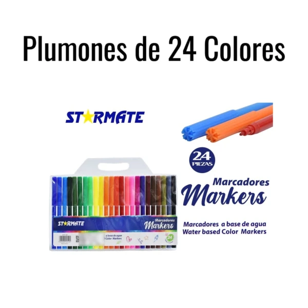 Plumones de 24 colores's foto | HAY DE TODO |  BizneCubano