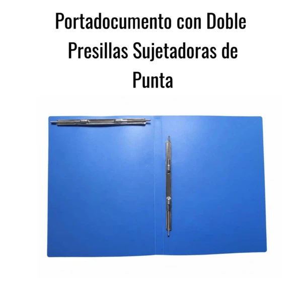 Portadocumento con doble presillas sujetadoras de punta's foto | HAY DE TODO |  BizneCubano