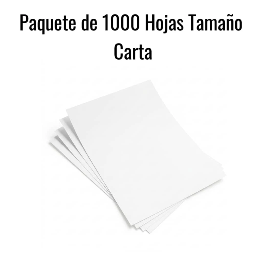 Paquete de 1000 hojas tamaño carta's foto | HAY DE TODO |  BizneCubano