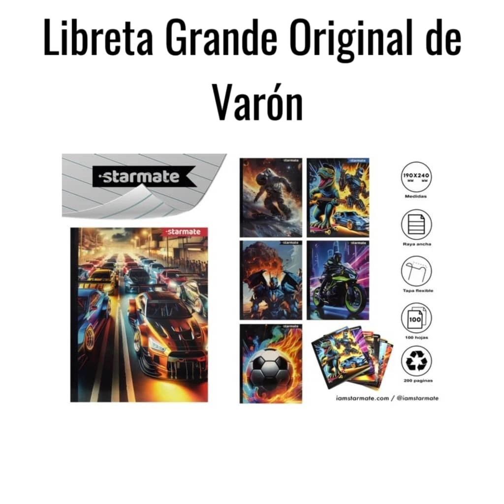 Libreta Grande Original de Varón's foto | HAY DE TODO |  BizneCubano
