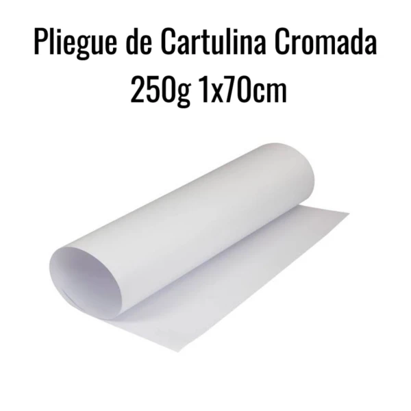 Pliegue de Cartulina Cromada 250g 1x70cm's foto | HAY DE TODO |  BizneCubano