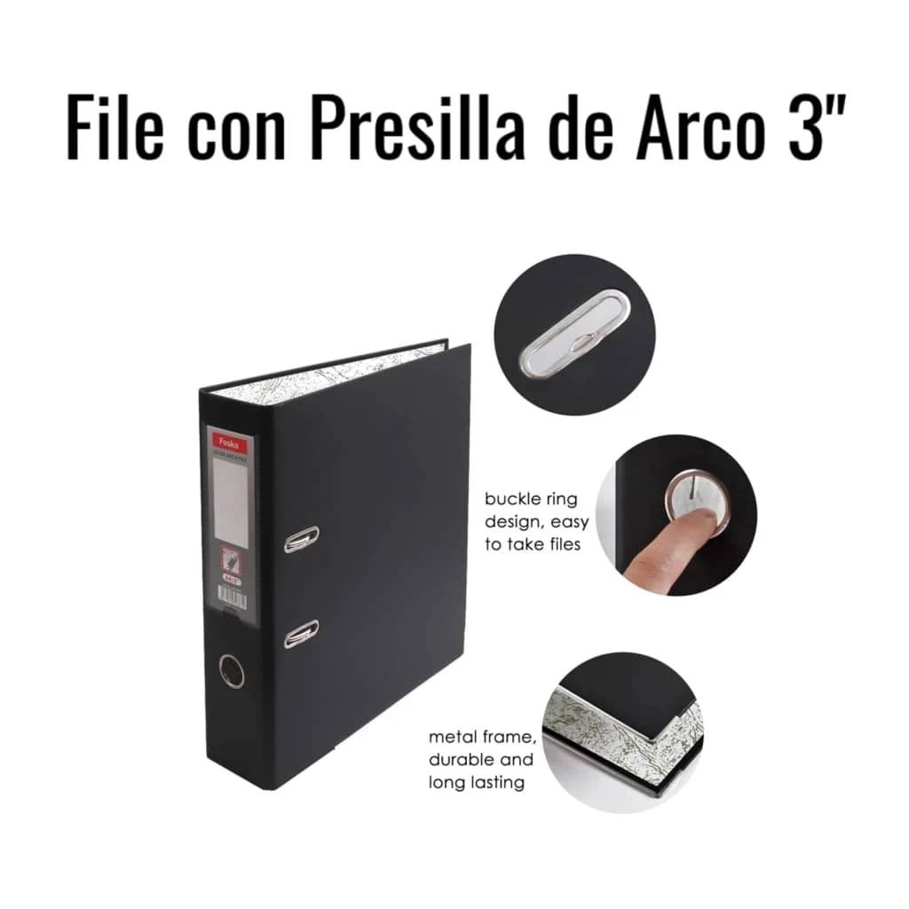 File con Presilla de Arco 3’’'s foto | HAY DE TODO |  BizneCubano