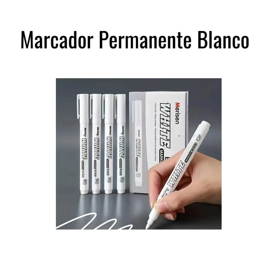 Marcador permanente blanco's foto | HAY DE TODO |  BizneCubano