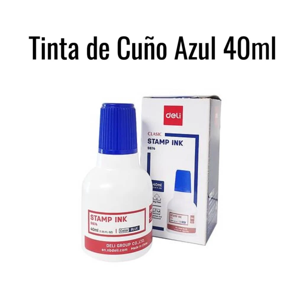 Tinta de cuño 40ml's foto | HAY DE TODO |  BizneCubano
