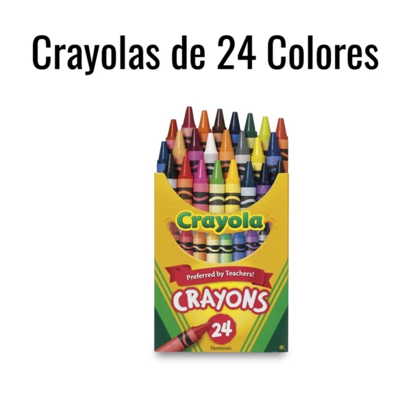 Crayolas de 24 colores's foto | HAY DE TODO |  BizneCubano