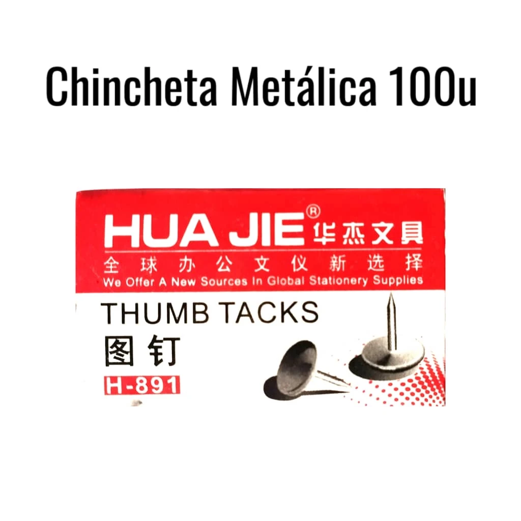Chincheta metálica de 100u's foto | HAY DE TODO |  BizneCubano