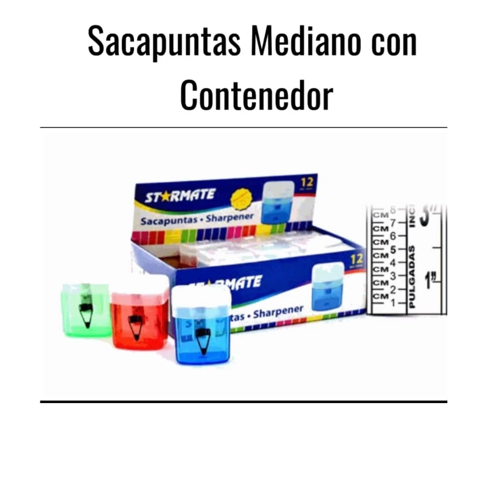 Sacapuntas con contenedor mediano's foto | HAY DE TODO |  BizneCubano
