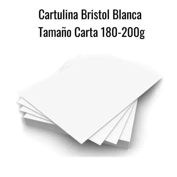 Cartulina Bristol Blanca tamaño carta's foto | HAY DE TODO |  BizneCubano