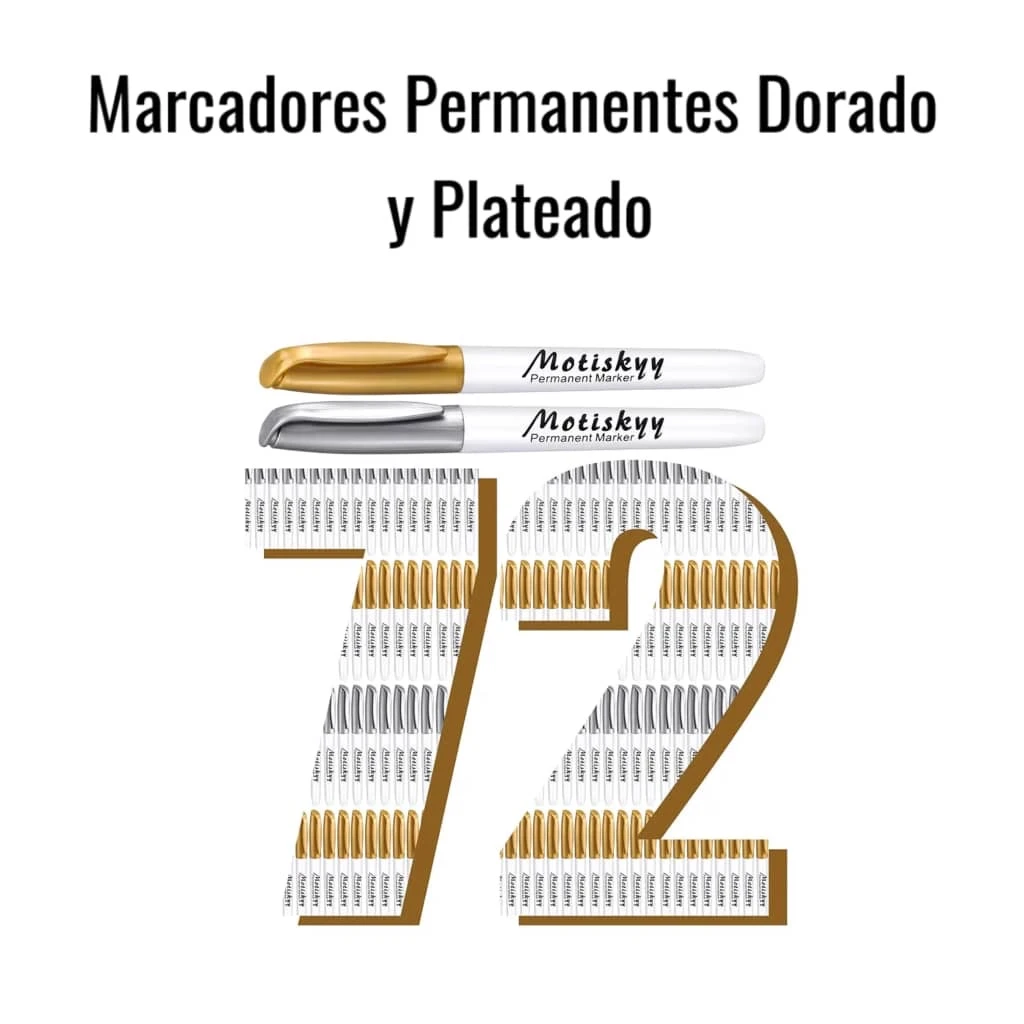 Marcadores Permanentes Dorados y Plateados's foto | HAY DE TODO |  BizneCubano