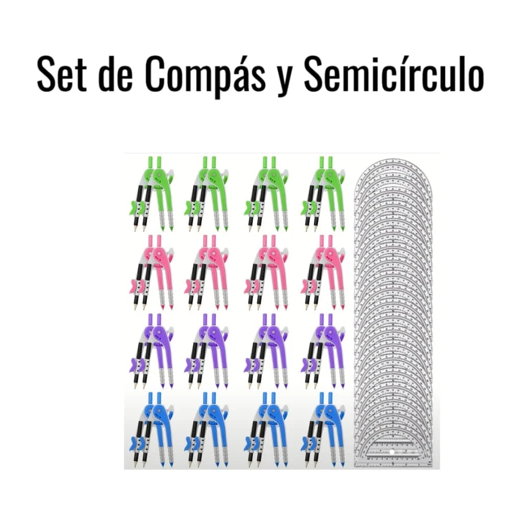 Set de compás y semicírculo's foto | HAY DE TODO |  BizneCubano