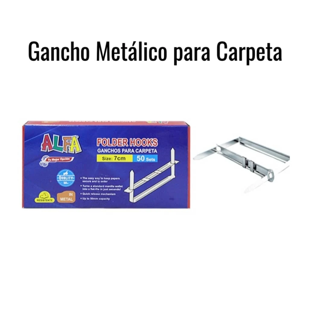 Gancho metálico para carpeta's foto | HAY DE TODO |  BizneCubano