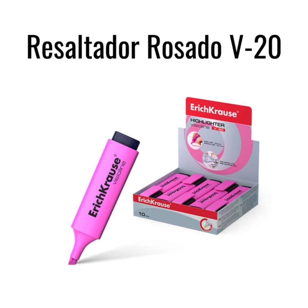 Resaltador rosado v -20's foto | HAY DE TODO |  BizneCubano