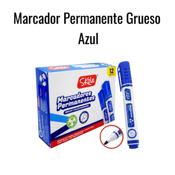 Marcador Permanente Azul's foto | HAY DE TODO |  BizneCubano