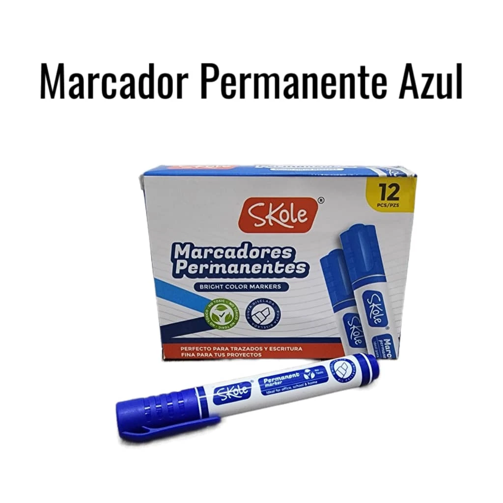Marcador Permanente Azul's foto | HAY DE TODO |  BizneCubano