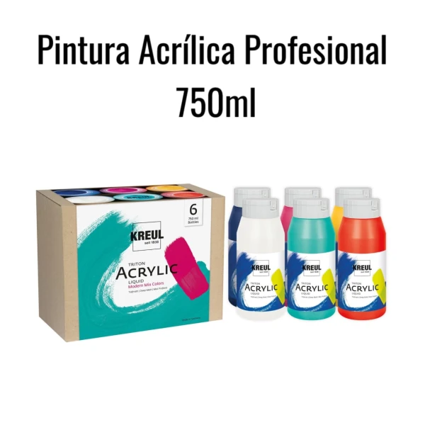 Pintura acrílica Profesional de 750ml's foto | HAY DE TODO |  BizneCubano